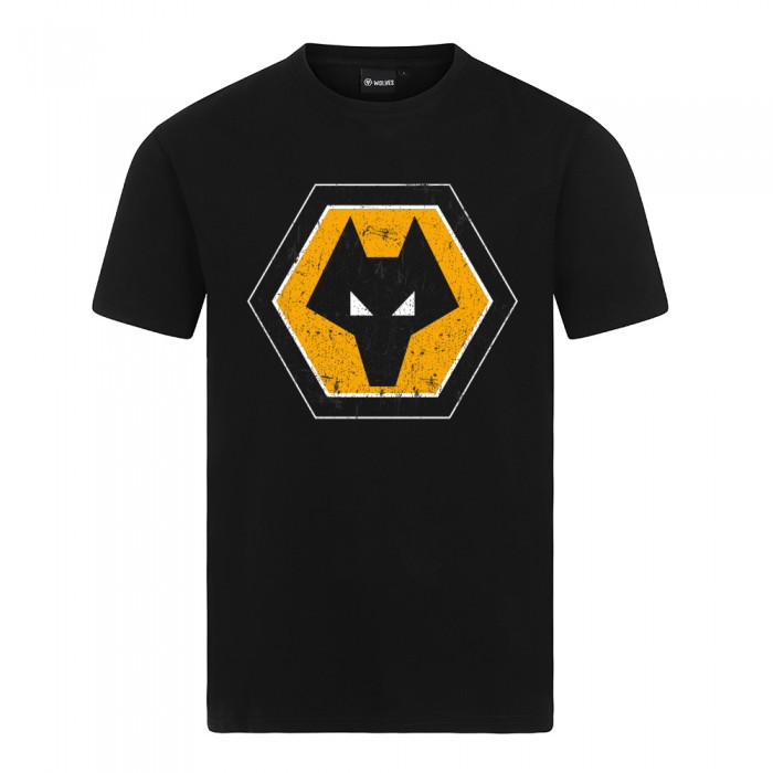 Wolves Distressed Crest T-Shirt