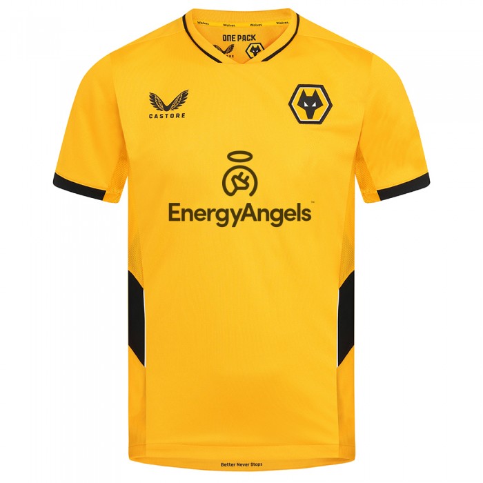 2021-22 Wolves Home Energy Angels Shirt - Adult 2021-22 Wolves Home Energy Angels Shirt - Adult