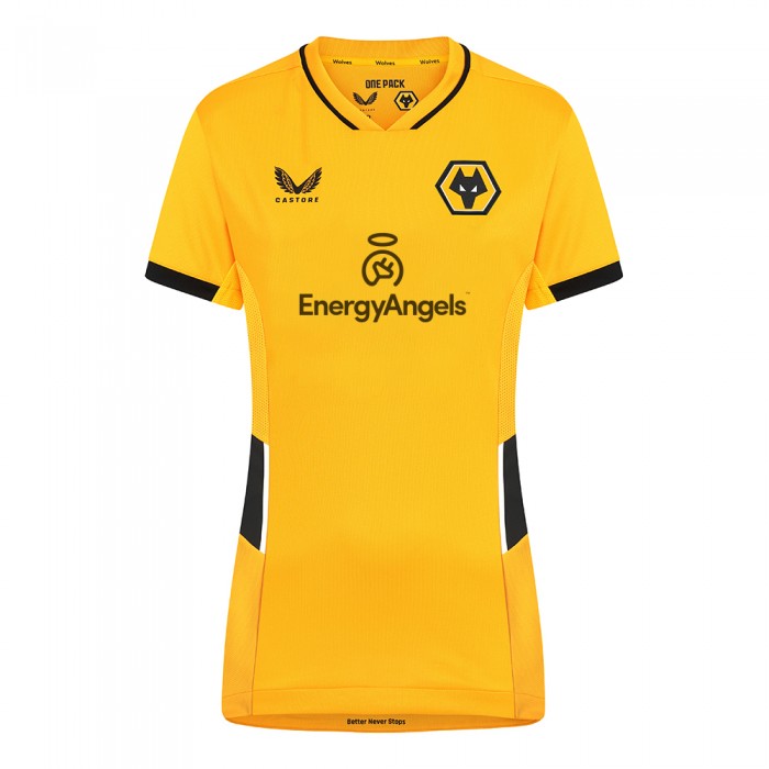 2021-22 Wolves Home Energy Angels Shirt - Womens 2021-22 Wolves Home Energy Angels Shirt - Womens