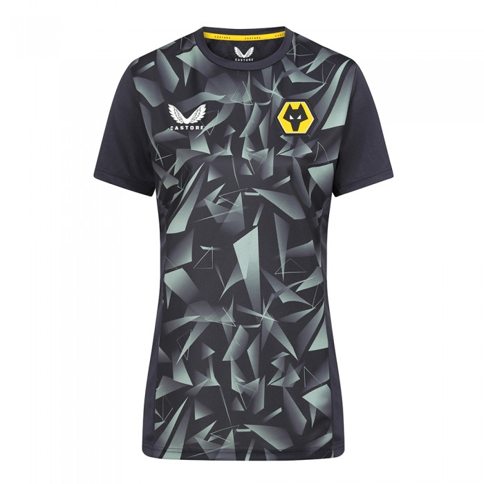 2022-23 Matchday Warm Up T-Shirt - Black - Womens 2022-23 Matchday Warm Up T-Shirt - Black - Womens