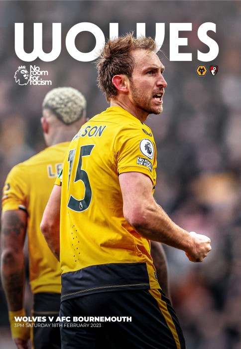 Wolves V AFC Bournemouth Programme
