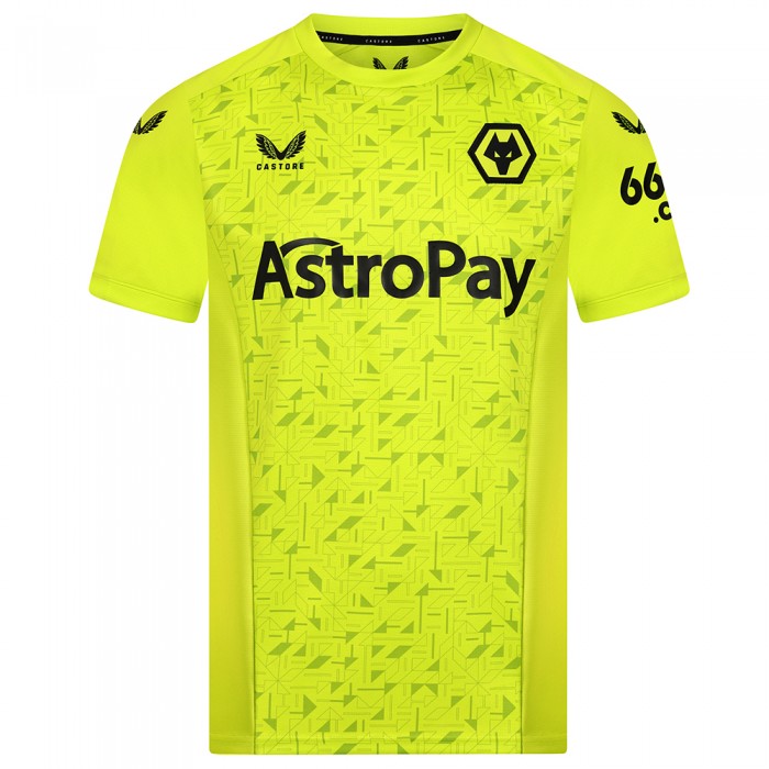 2023-24 Wolves Away Goalkeeper Shirt - Adult 2023-24 Wolves Away Goalkeeper Shirt - Adult