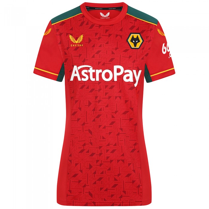 2023-24 Wolves Away Shirt - Womens 2023-24 Wolves Away Shirt - Womens
