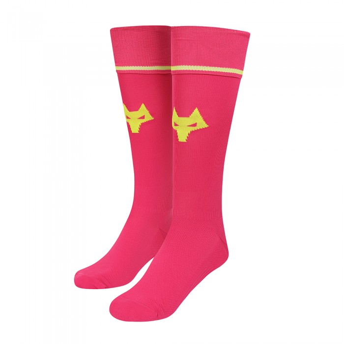 2023-24 Wolves Home Goalkeeper Sock - Junior 2023-24 Wolves Home Goalkeeper Sock - Junior