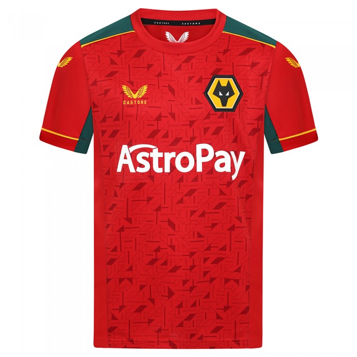2023-24 Wolves Away Shirt - Junior 2023-24 Wolves Away Shirt - Junior