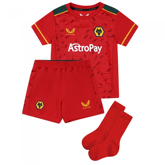 2023-24 Wolves Away Baby Kit 2023-24 Wolves Away Baby Kit