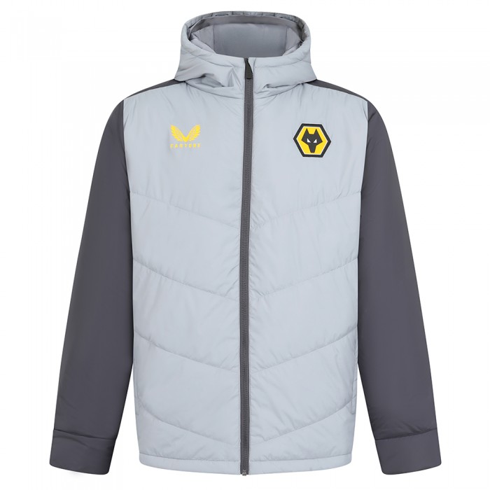 2023-24 Wolves Training Padded Bench Jacket 2023-24 Wolves Training Padded Bench Jacket