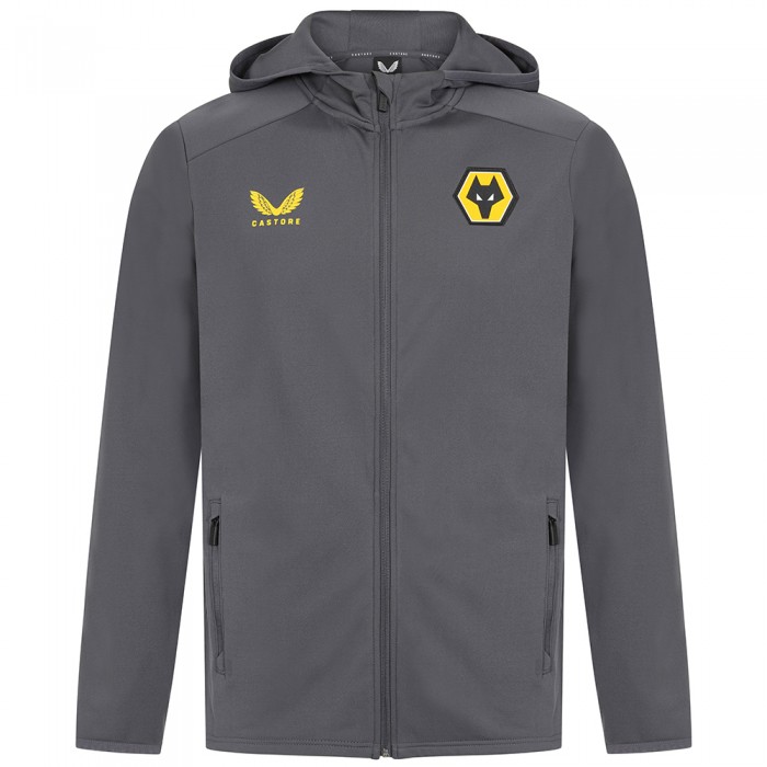 2023-24 Wolves Travel Hooded Jacket - Coaches