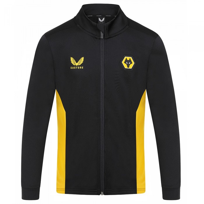 2023-24 Wolves Matchday Anthem Jacket - Home - Jnr 2023-24 Wolves Matchday Anthem Jacket - Home - Jnr