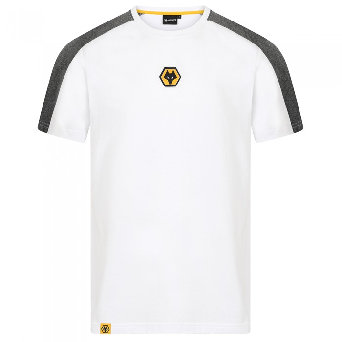 Essentials Contrast Panel T-Shirt - White Essentials Contrast Panel T-Shirt - White