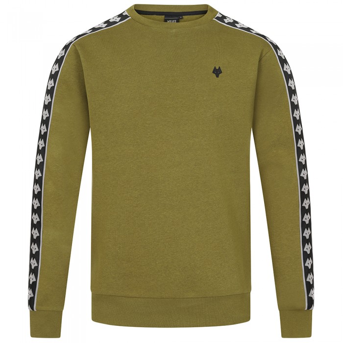 Terrace Taped Sweat - Khaki Terrace Taped Sweat - Khaki