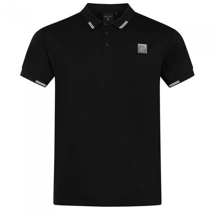 Molineux Tipped Polo - Black Molineux Tipped Polo - Black