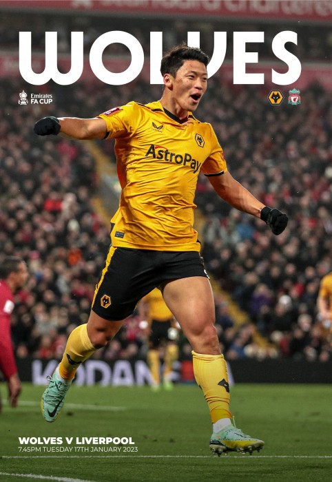 Wolves V Liverpool FA Cup - 3rd Round Programme