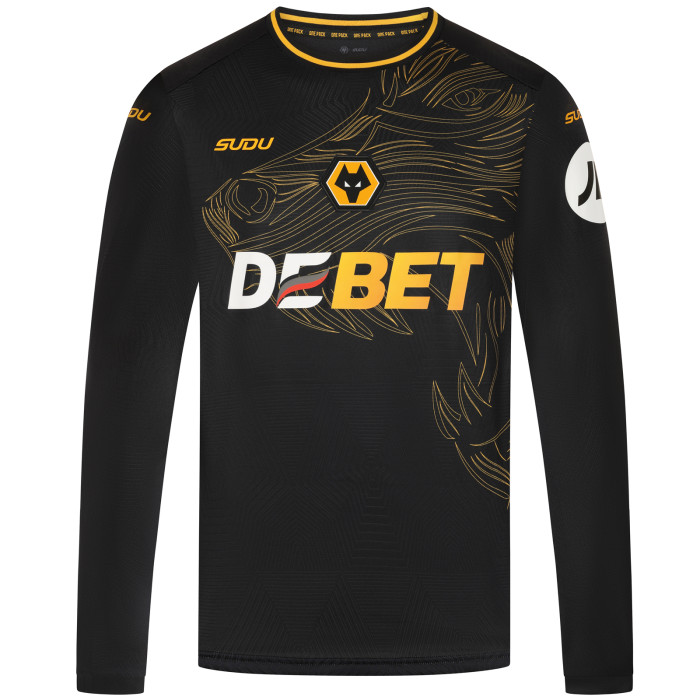 2024-25 Wolves Away Shirt - Adult - LS