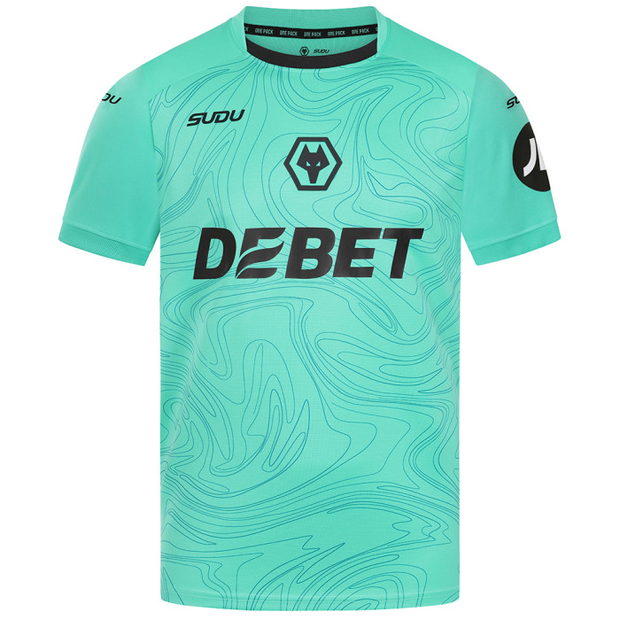 2024-25 Wolves Home GK Shirt - Green - Adult