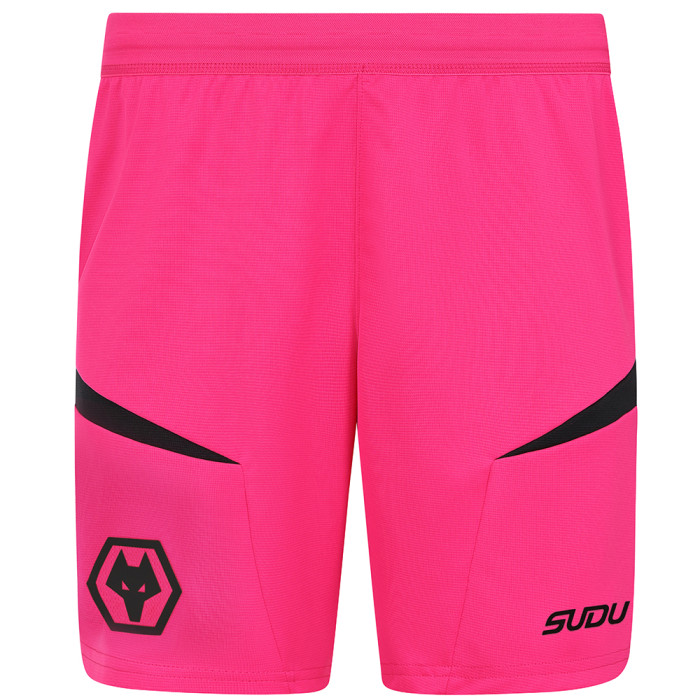 2024-25 Wolves GK Away Short - Pink - Adult 2024-25 Wolves GK Away Short - Pink - Adult