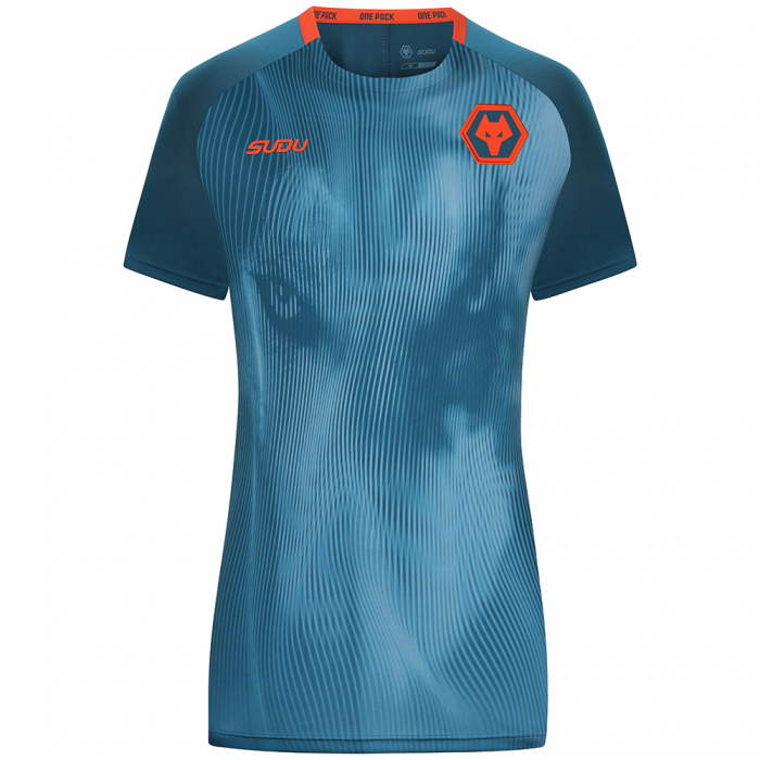 2024-25 Players Training T-Shirt - Blue - Womens