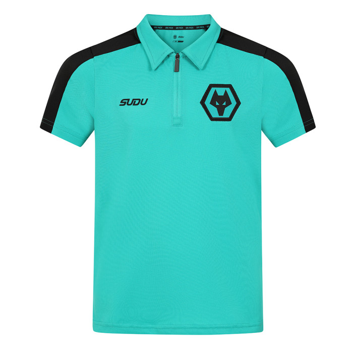 2024-25 Players Travel Polo - Green - Junior