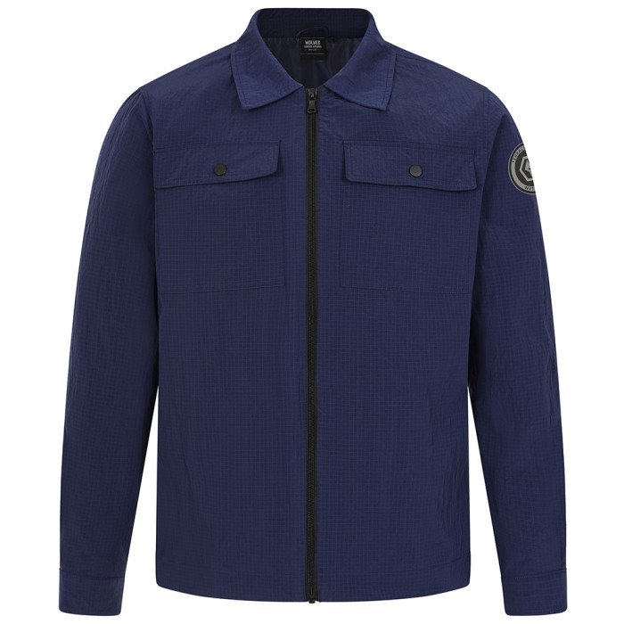 Terraced Overshirt - Blue