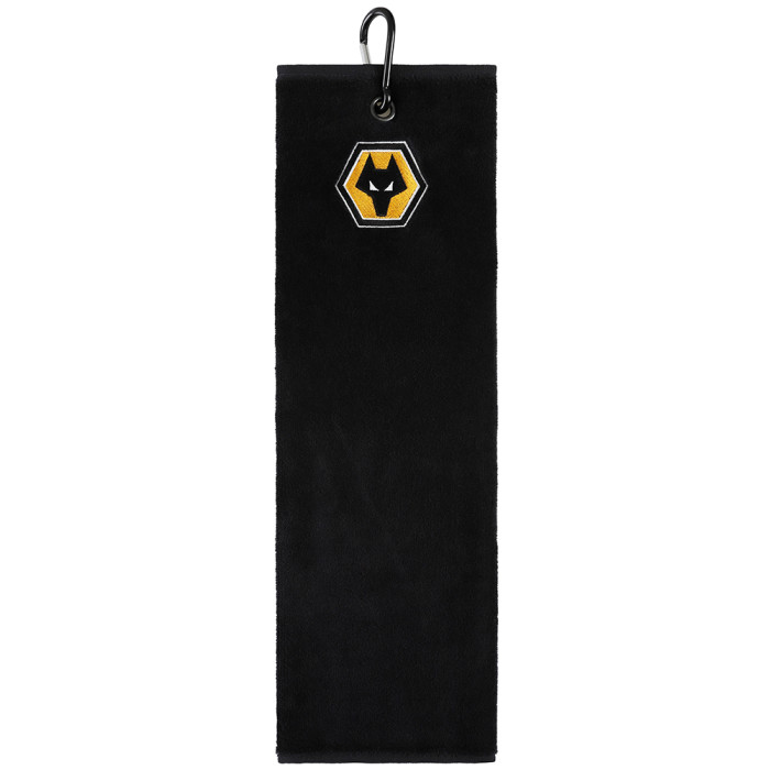 Golf towel - Black/Gold Golf towel - Black/Gold
