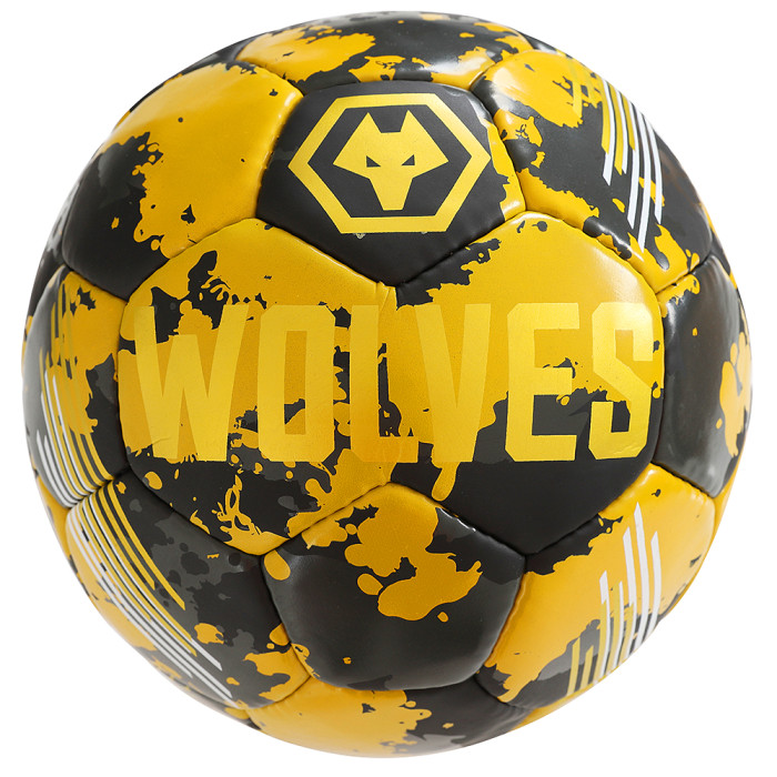 Wolves Camo Football - Gold - Size 5