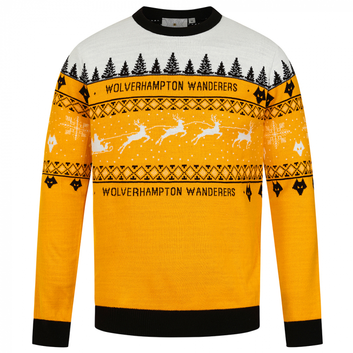 Fairisle Christmas Jumper - Gold Fairisle Christmas Jumper - Gold