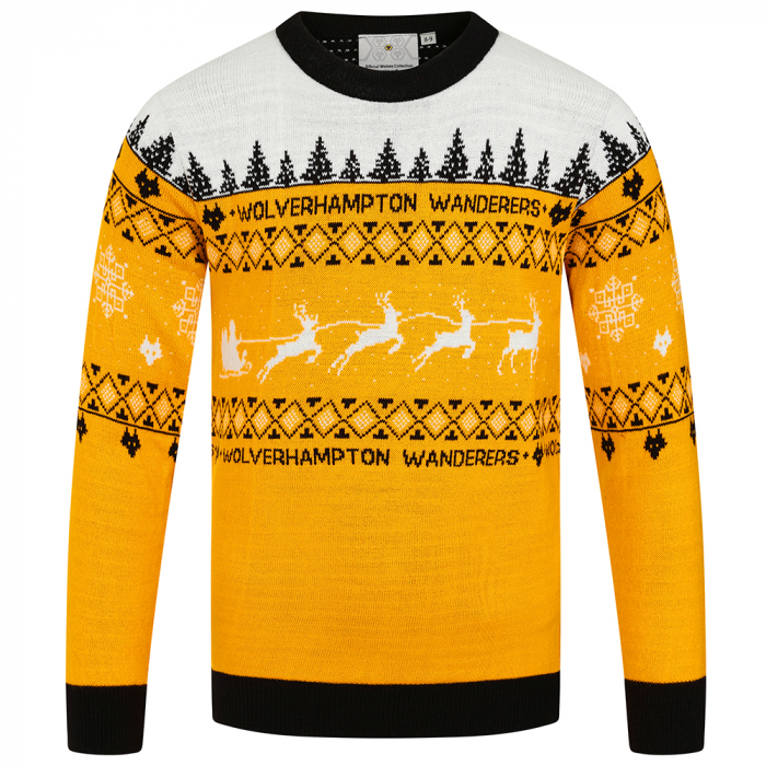 Fairisle Christmas Jumper - Gold - Kids Fairisle Christmas Jumper - Gold - Kids