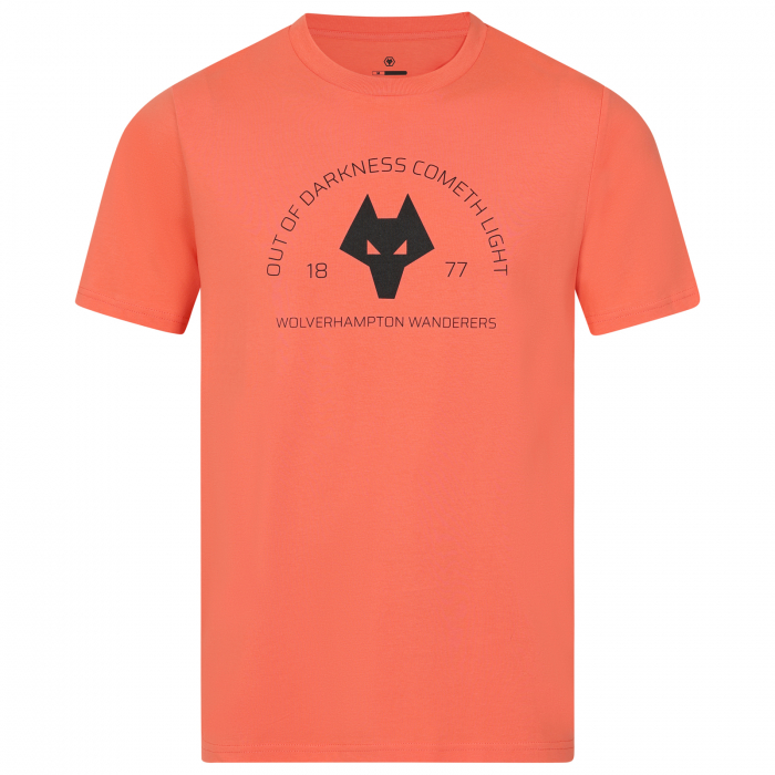 Word Arch T-Shirt - Orange