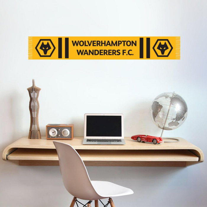 Wolverhampton Wanderers F.C. - Bar Scarf Wall Stic