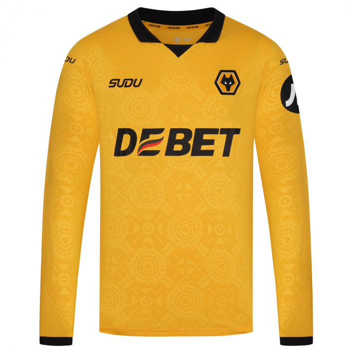 2025-26 Wolves Home Shirt - LS 2025-26 Wolves Home Shirt - LS