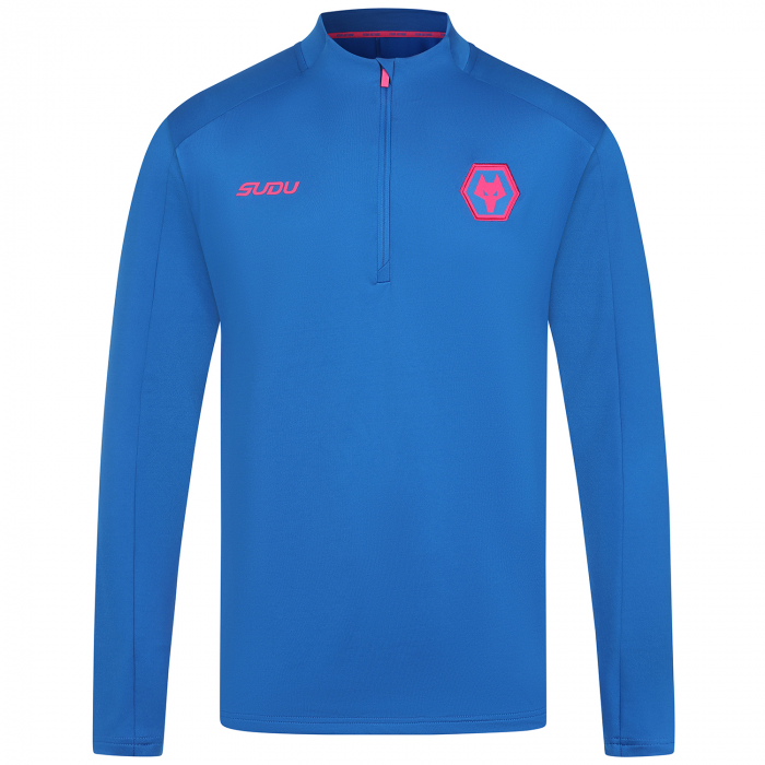 2025-26 Players Training 1/4 Zip - Blue