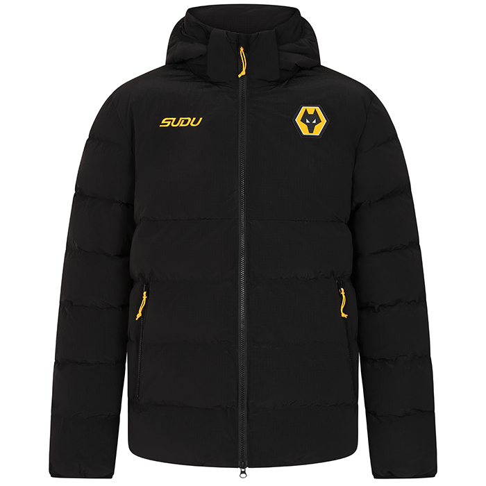 2025-26 Coaches Training Short Bench Jacket Black