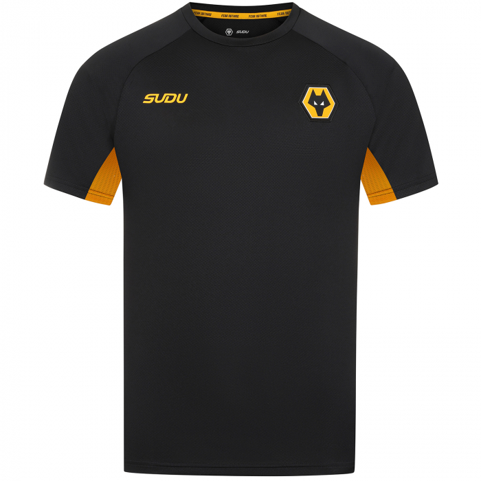 2025-26 Coaches Training T-Shirt - Black/Gold