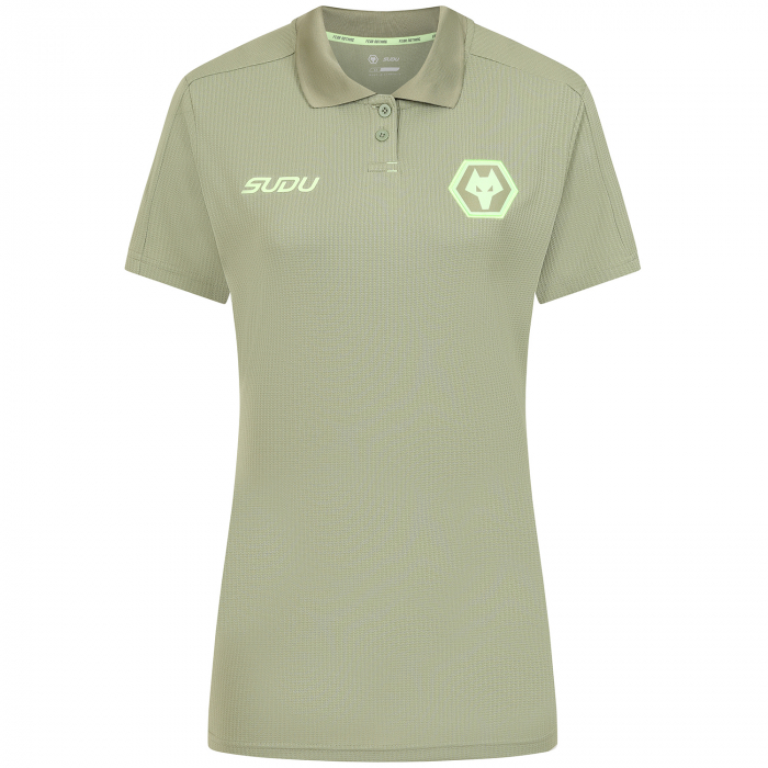 2025-26 Players Travel Polo - Khaki - Womens