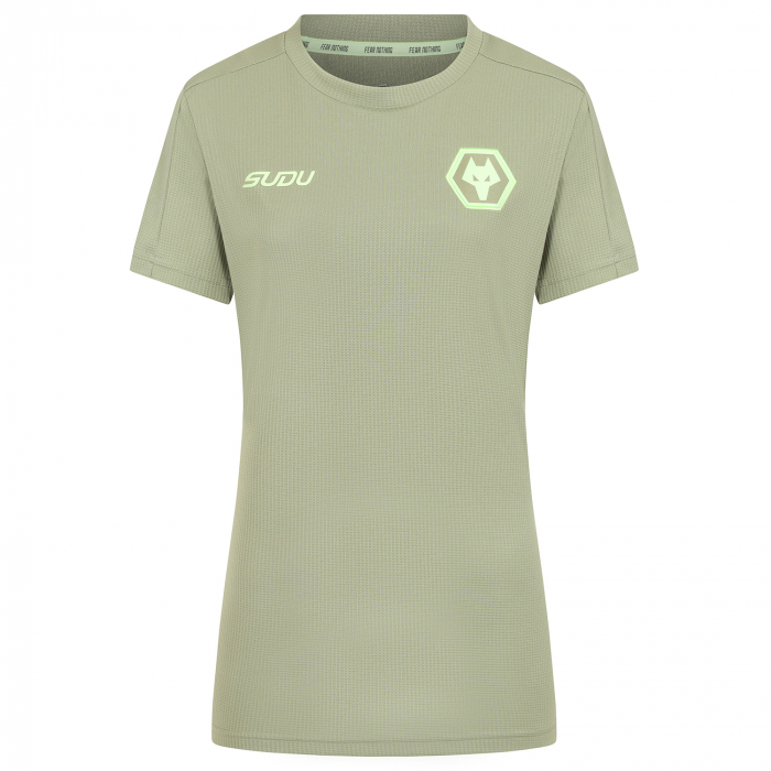 2025-26 Players Travel T-Shirt - Khaki - Women