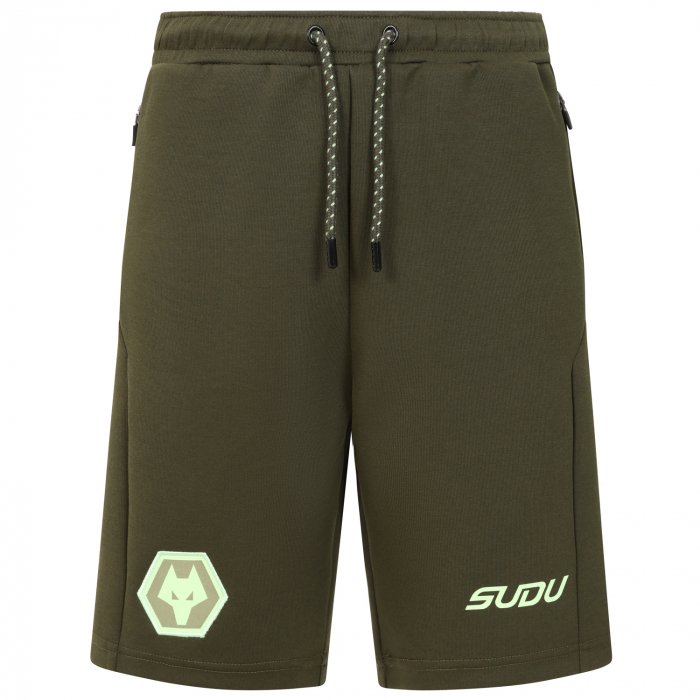 2025-26 Players Travel Short - Khaki - Junior