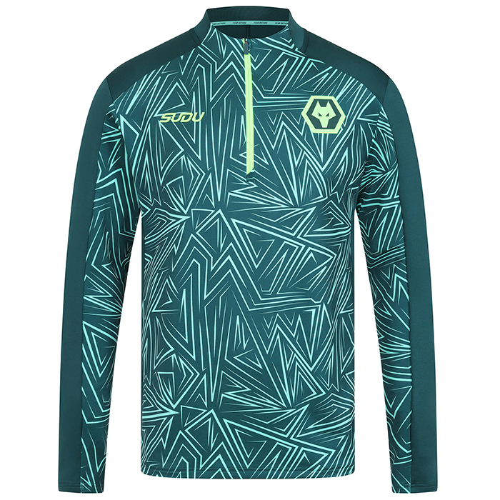 2025-26 Away Pre Match 1/4 Zip - Dark Green