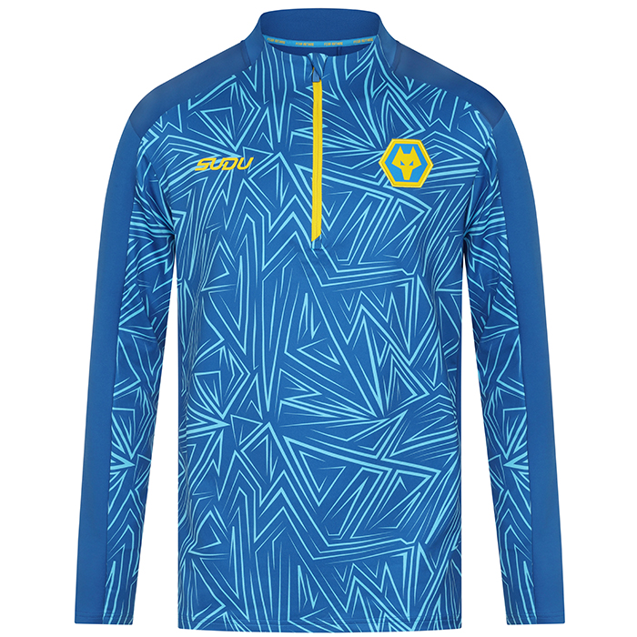 2025-26 3rd Pre Match 1/4 Zip - Blue