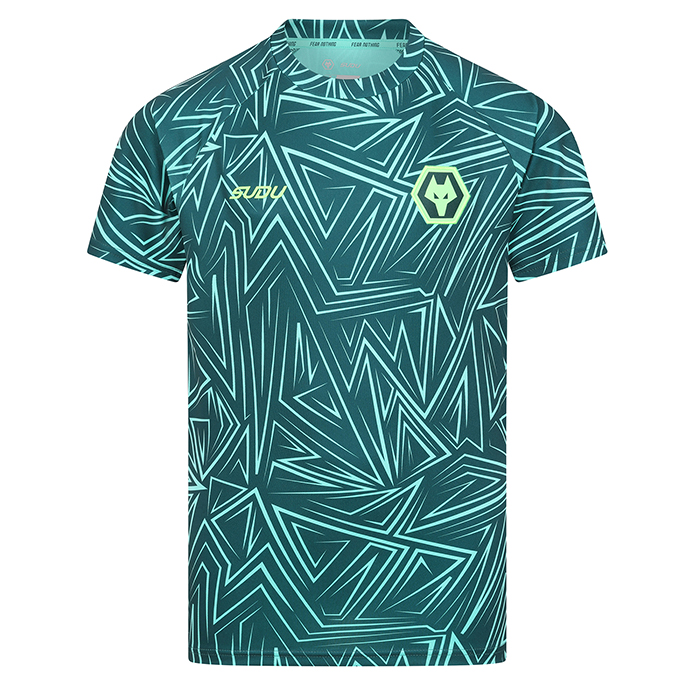 2025-26 Away Pre Match T-Shirt - Dark Green Junior