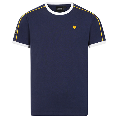 Terrace Ringer T-Shirt -Navy
