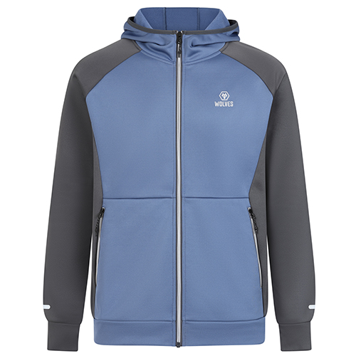 Progression FZ Hoodie- Blue/Grey