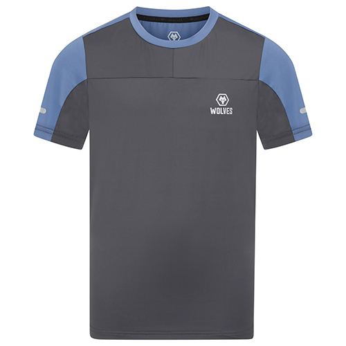 Progression T-Shirt - Grey/Blue - Junior