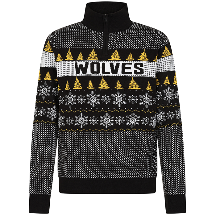 Adults 1/4 Zip Christmas Jumper