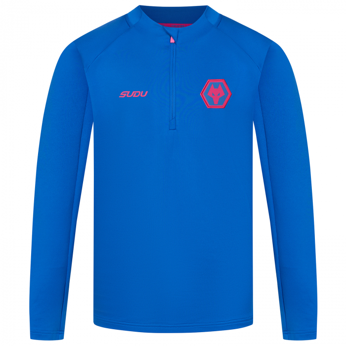 2025-26 Players Training 1/4 Zip - Blue - Junior