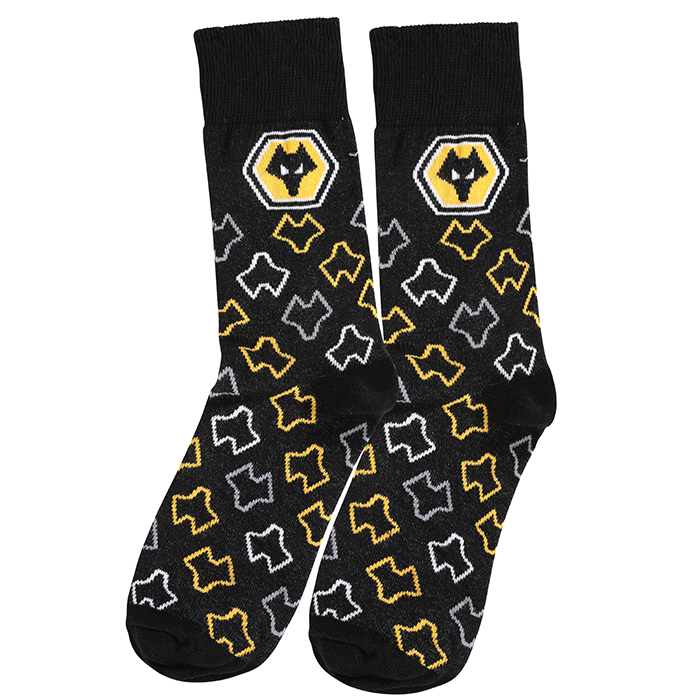 Crest Wolfhead Sock Crest Wolfhead Sock