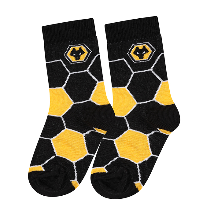 Multi Hexagon Sock - Junior