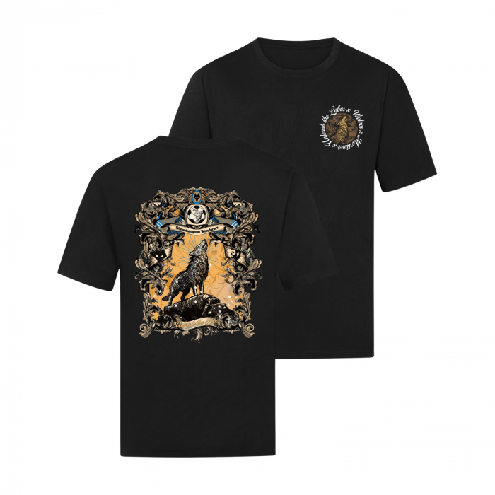 Unleash The Lobos T-Shirt- Black