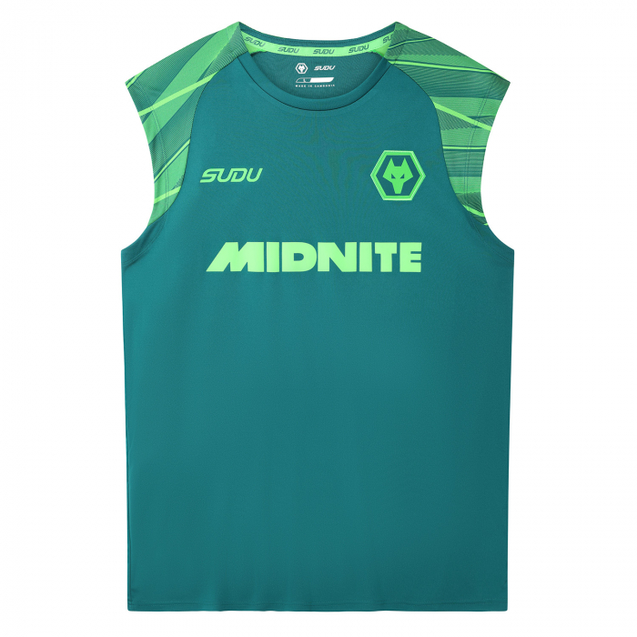 2026-27 Wolves Players Training Vest - Green