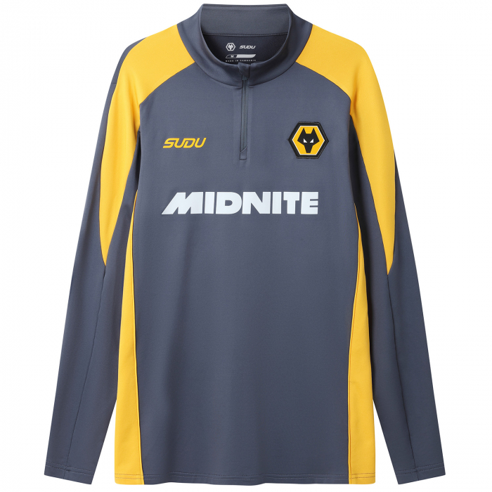 2026-27 Wolves Coaches Training 1/4 Zip - Charcoal