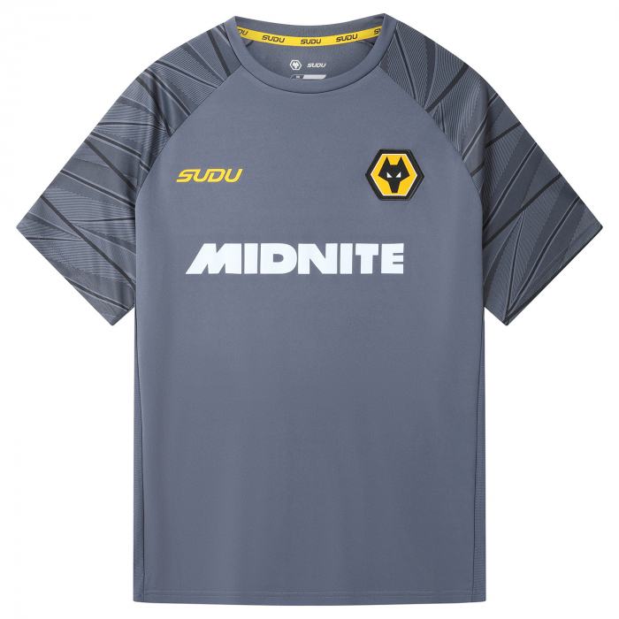 2026-27 Wolves Coaches Training T-Shirt - Charcoal